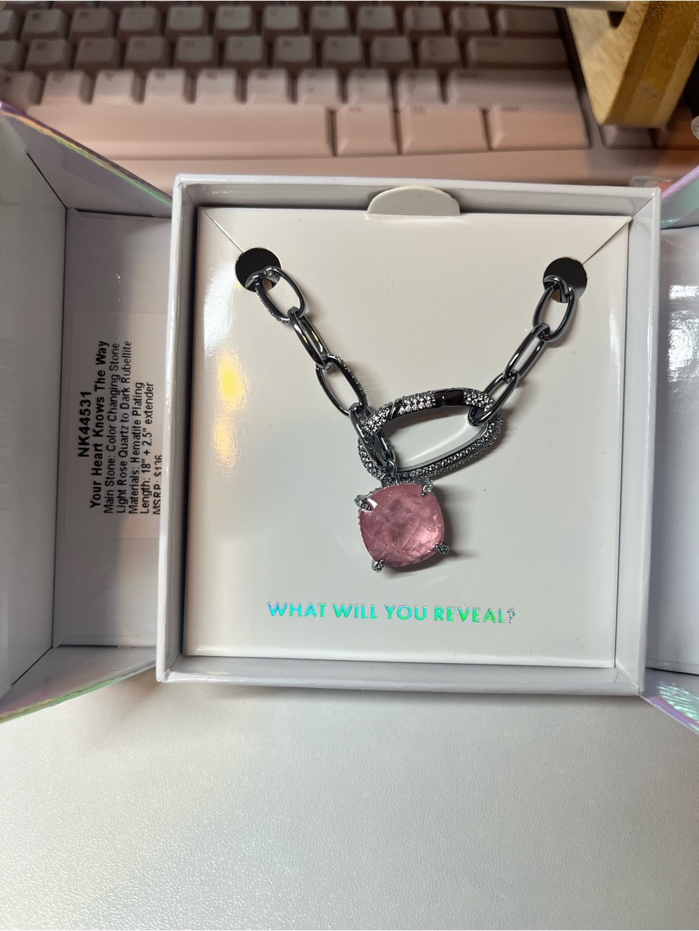 NK44531 Your Heart Knows the Way Necklace